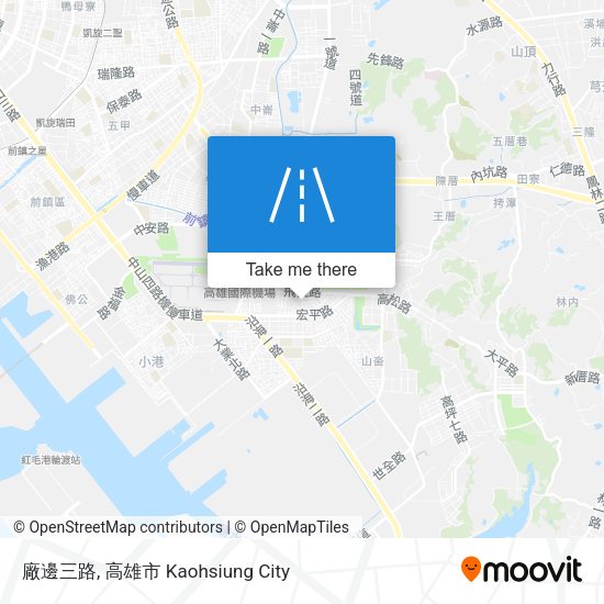 廠邊三路 map