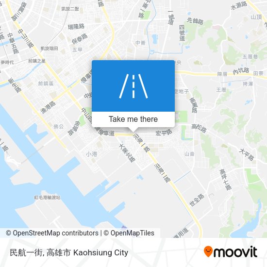 民航一街 map