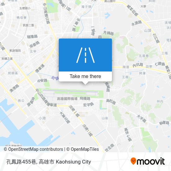 孔鳳路455巷地圖