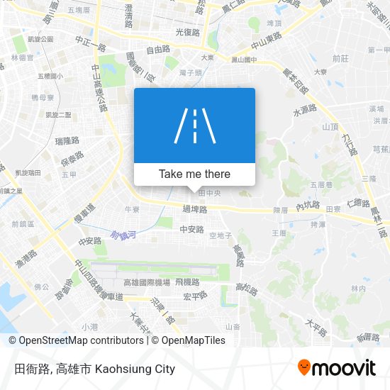 田衙路地圖