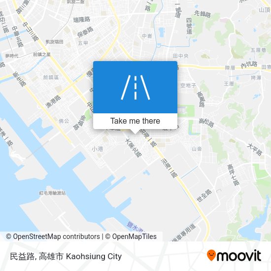 民益路地圖