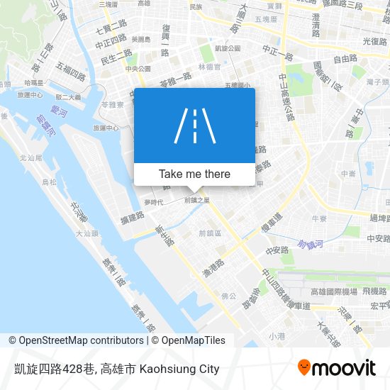 凱旋四路428巷地圖
