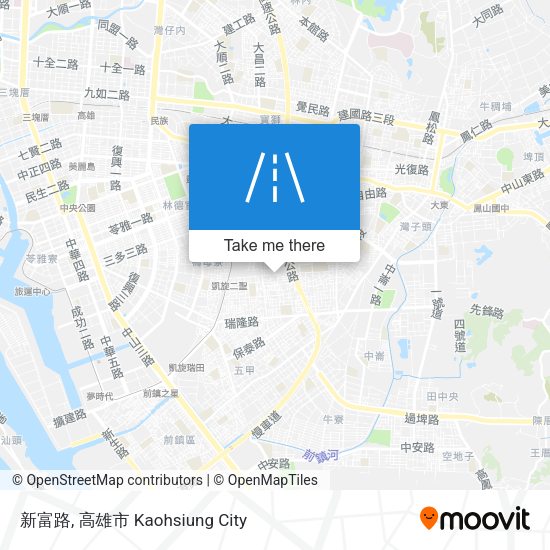 新富路地圖
