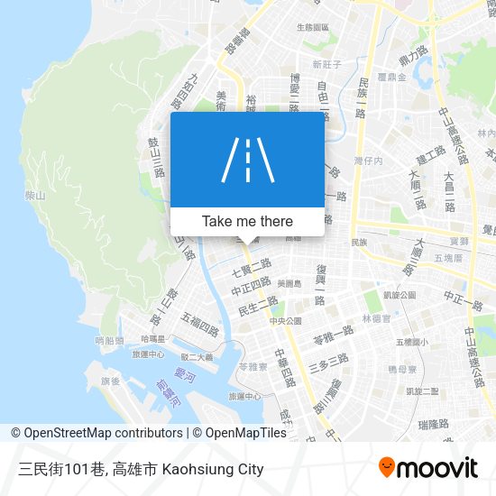三民街101巷 map