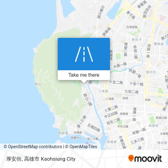 厚安街 map