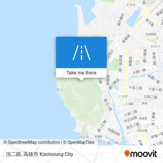 頂二路 map