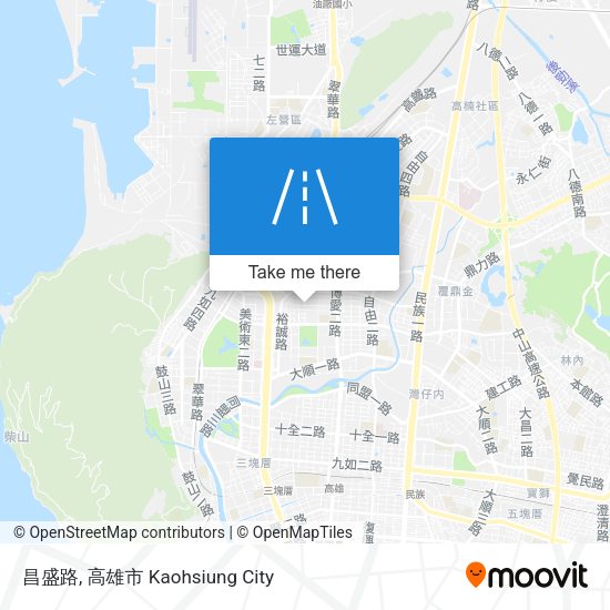 昌盛路 map