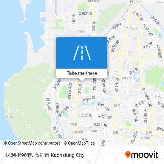 民利街98巷 map