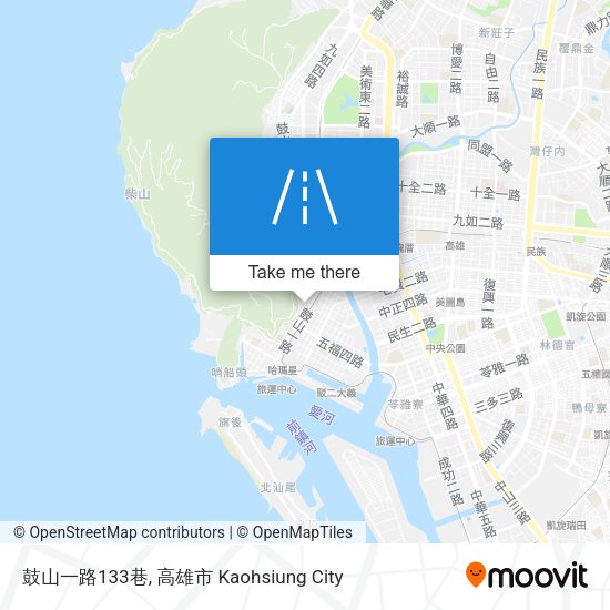 鼓山一路133巷 map
