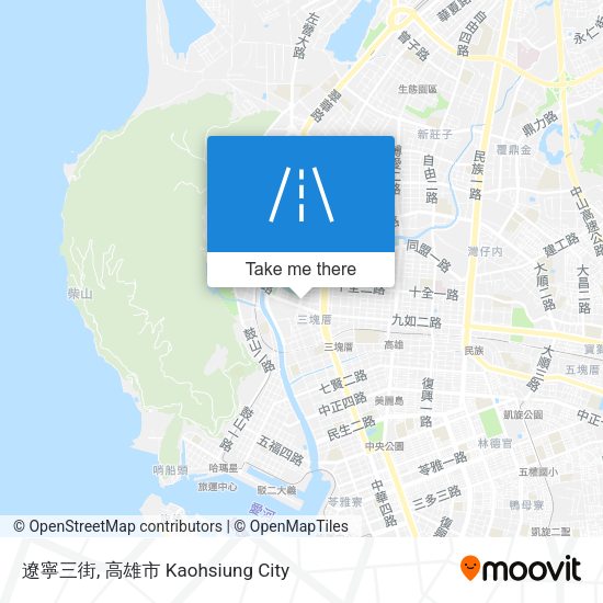遼寧三街 map