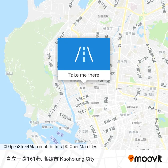 自立一路161巷地圖