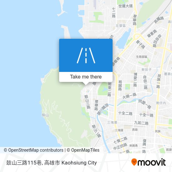 鼓山三路115巷 map