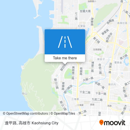 逢甲路 map