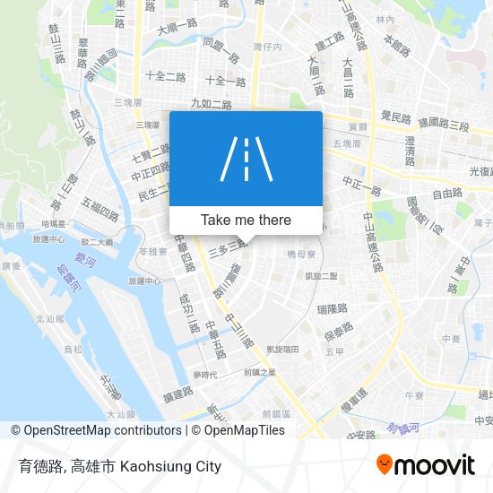 育德路 map