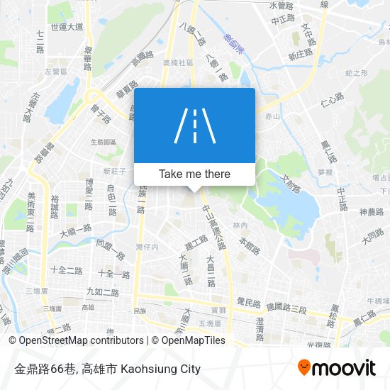 金鼎路66巷地圖