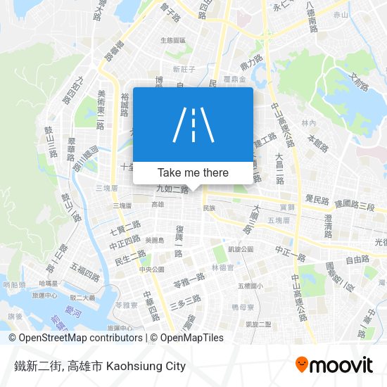 鐵新二街地圖