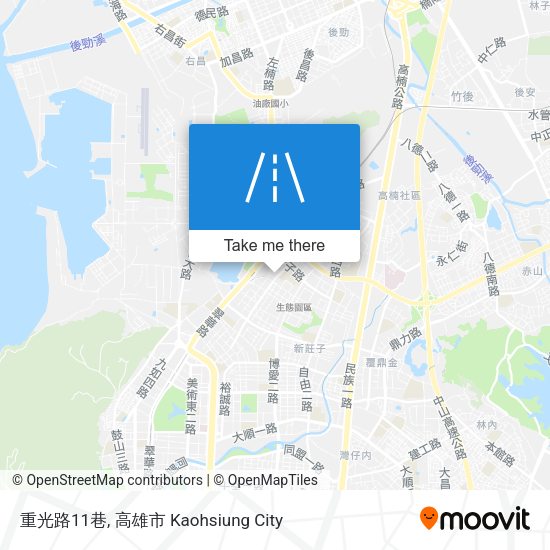 重光路11巷地圖