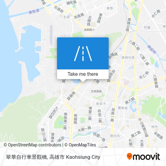 翠華自行車景觀橋 map