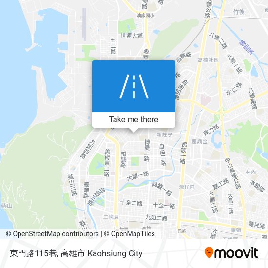 東門路115巷 map