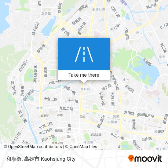 和順街 map