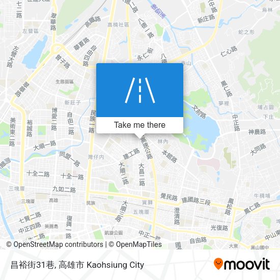 昌裕街31巷 map