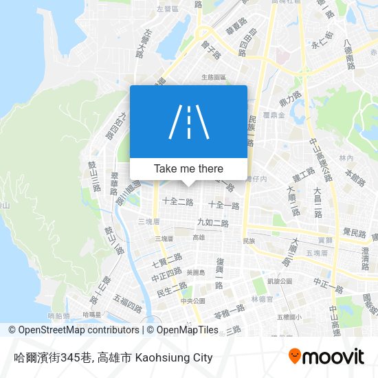 哈爾濱街345巷 map
