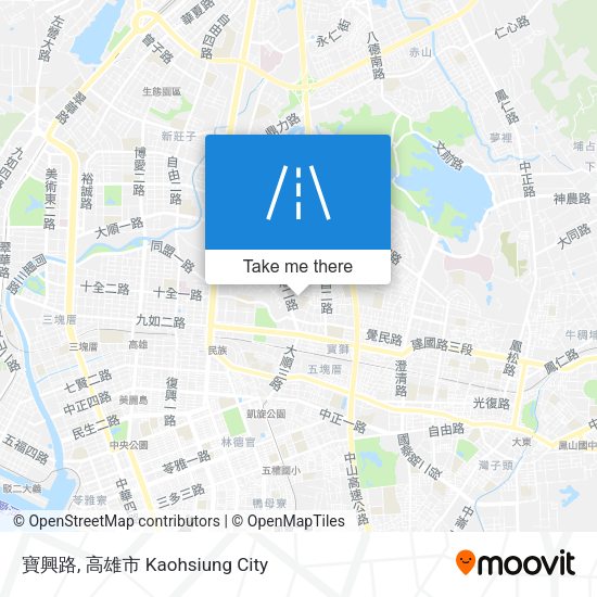 寶興路 map