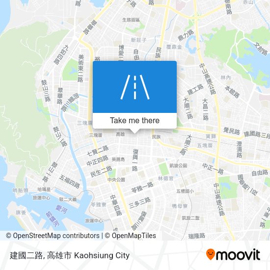 建國二路 map