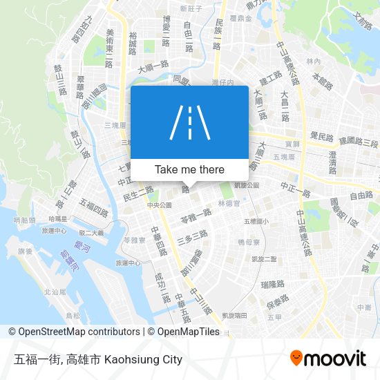 五福一街 map