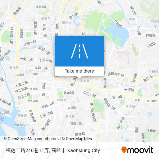 福德二路246巷11弄地圖