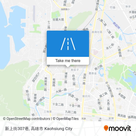 新上街307巷地圖
