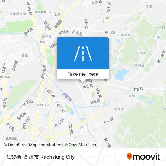 仁樂街 map