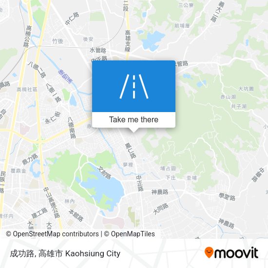 成功路地圖