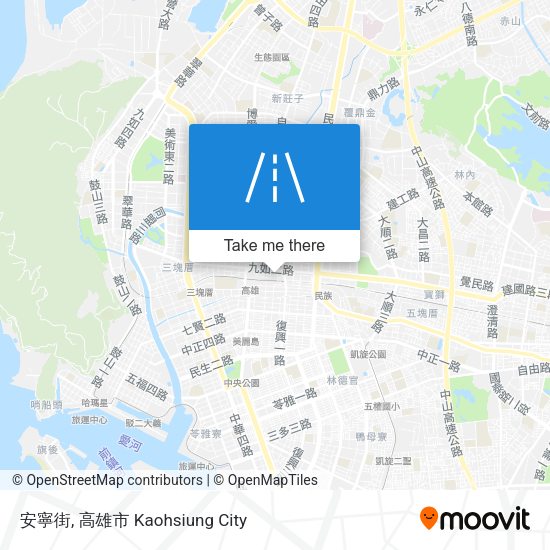 安寧街 map