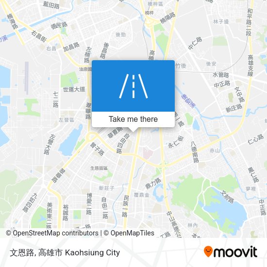 文恩路地圖