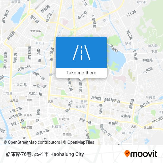 皓東路76巷地圖