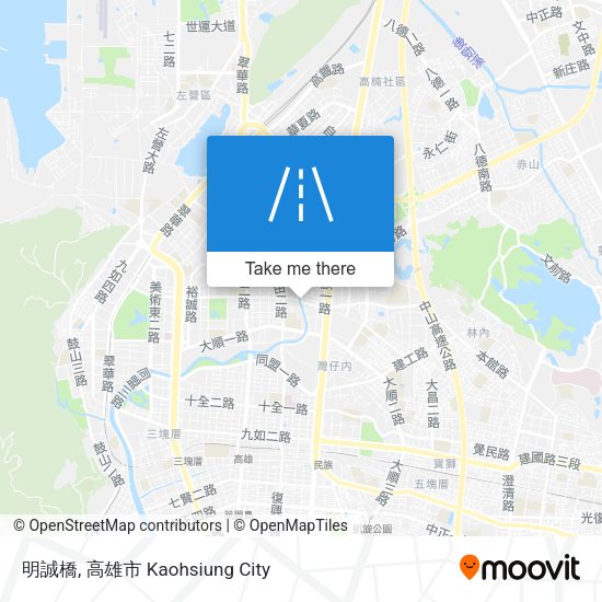 明誠橋地圖