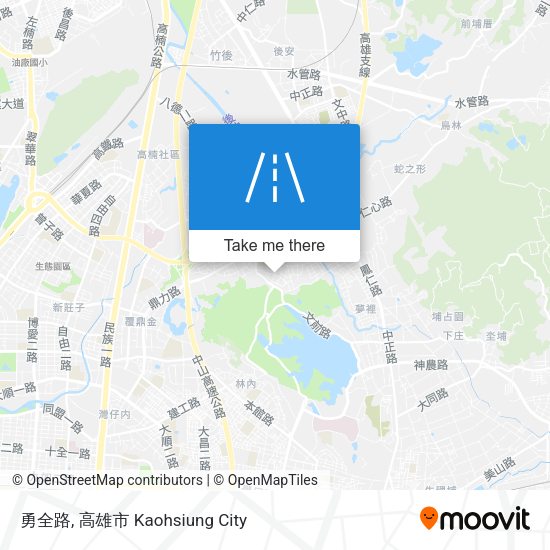 勇全路 map