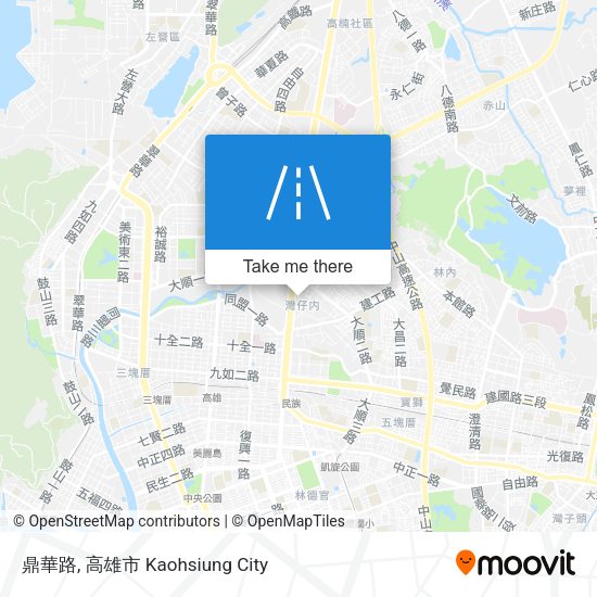 鼎華路地圖