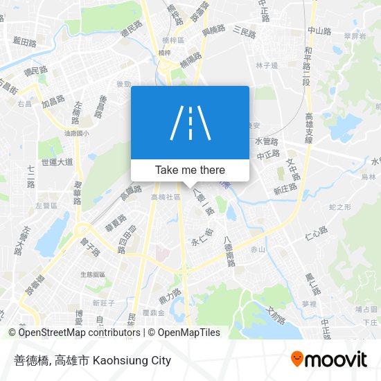 善德橋地圖