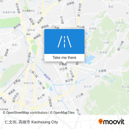 仁文街地圖