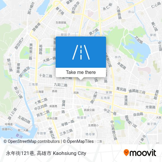 永年街121巷地圖