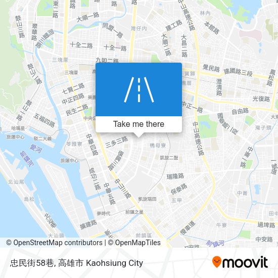 忠民街58巷 map