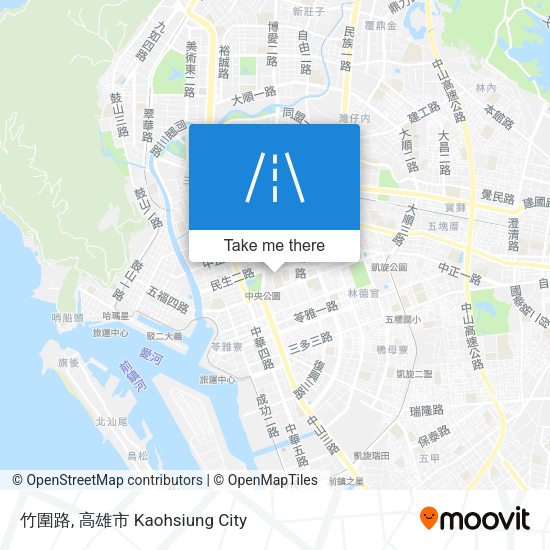 竹圍路地圖