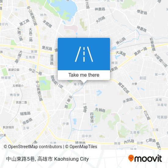 中山東路5巷地圖