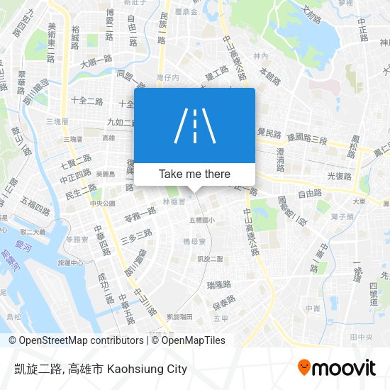 凱旋二路 map