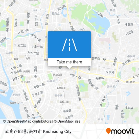 武廟路88巷地圖