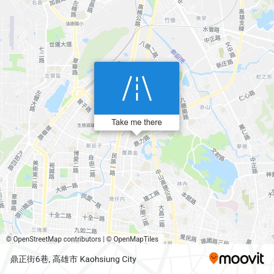 鼎正街6巷地圖