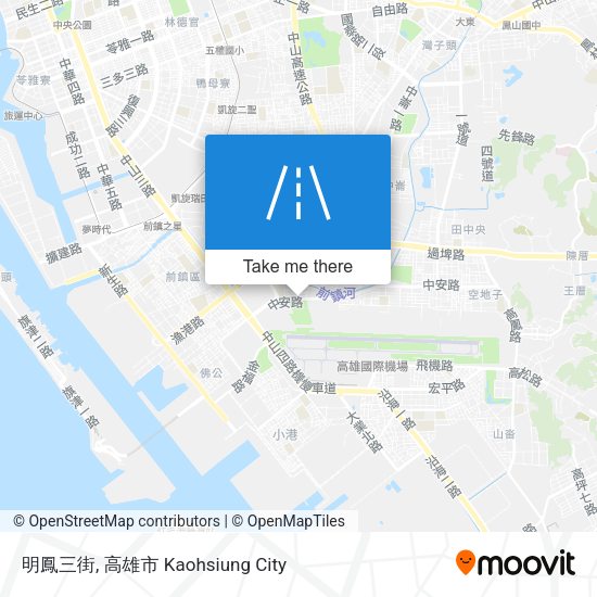 明鳳三街 map