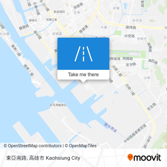 東亞南路 map